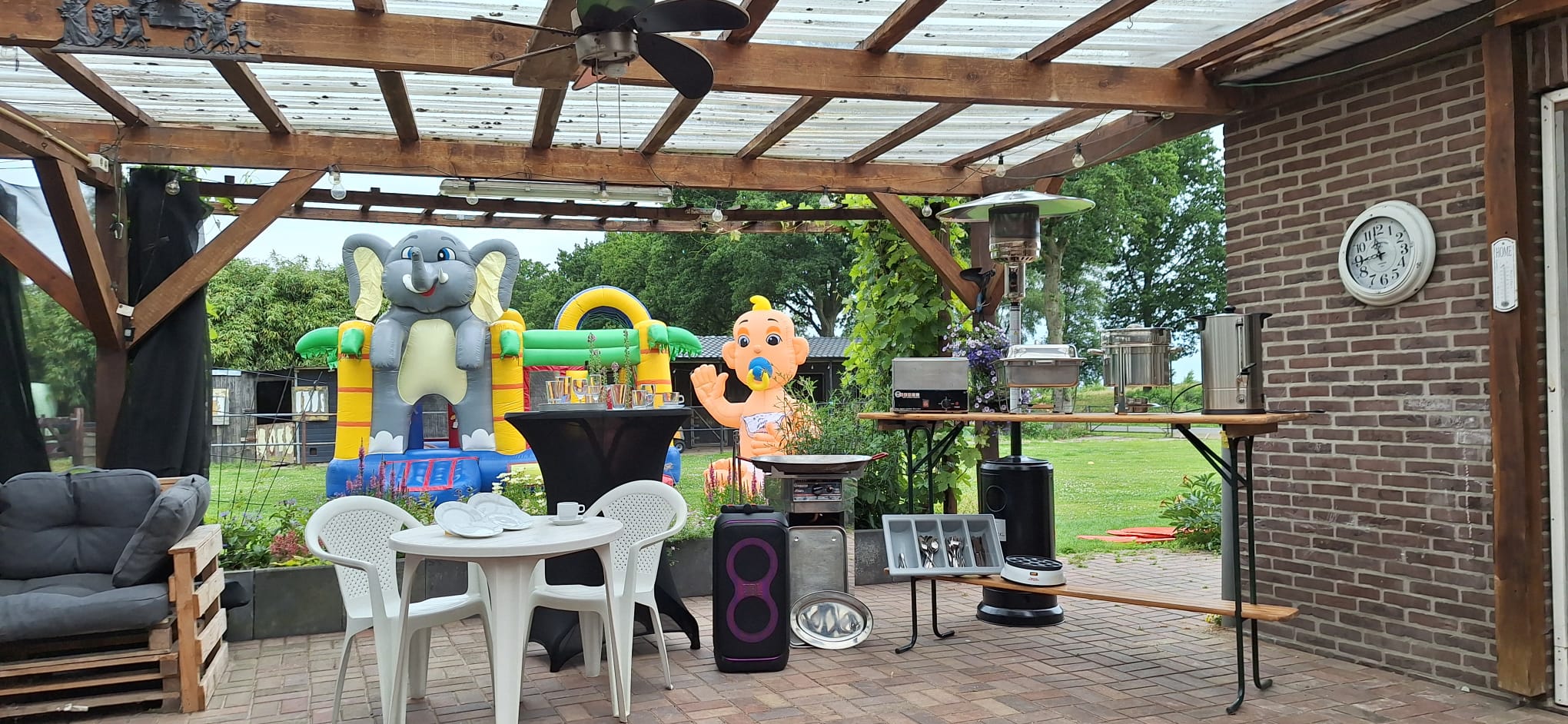 Voorblad party benodigdheden 