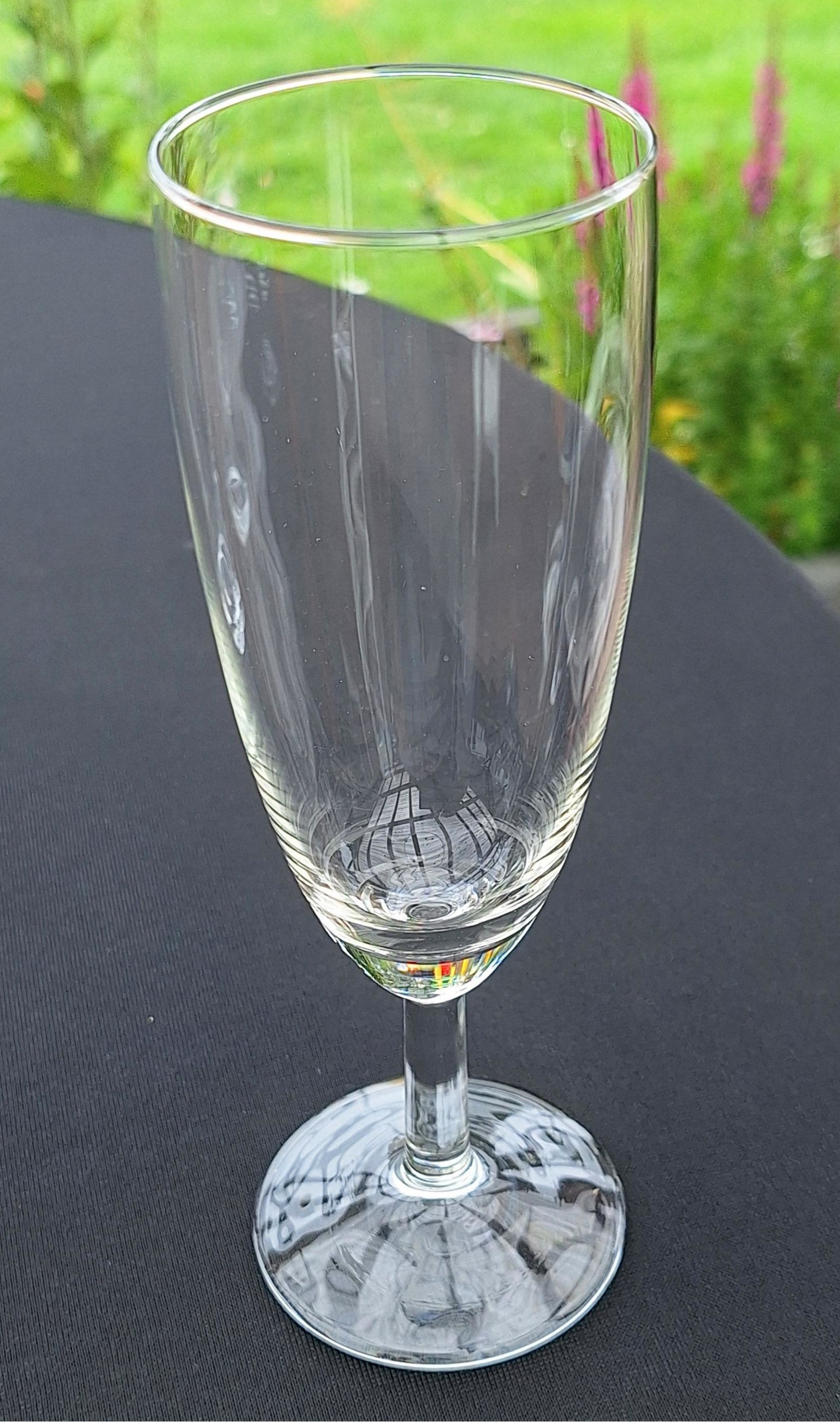 Champagne flute glas