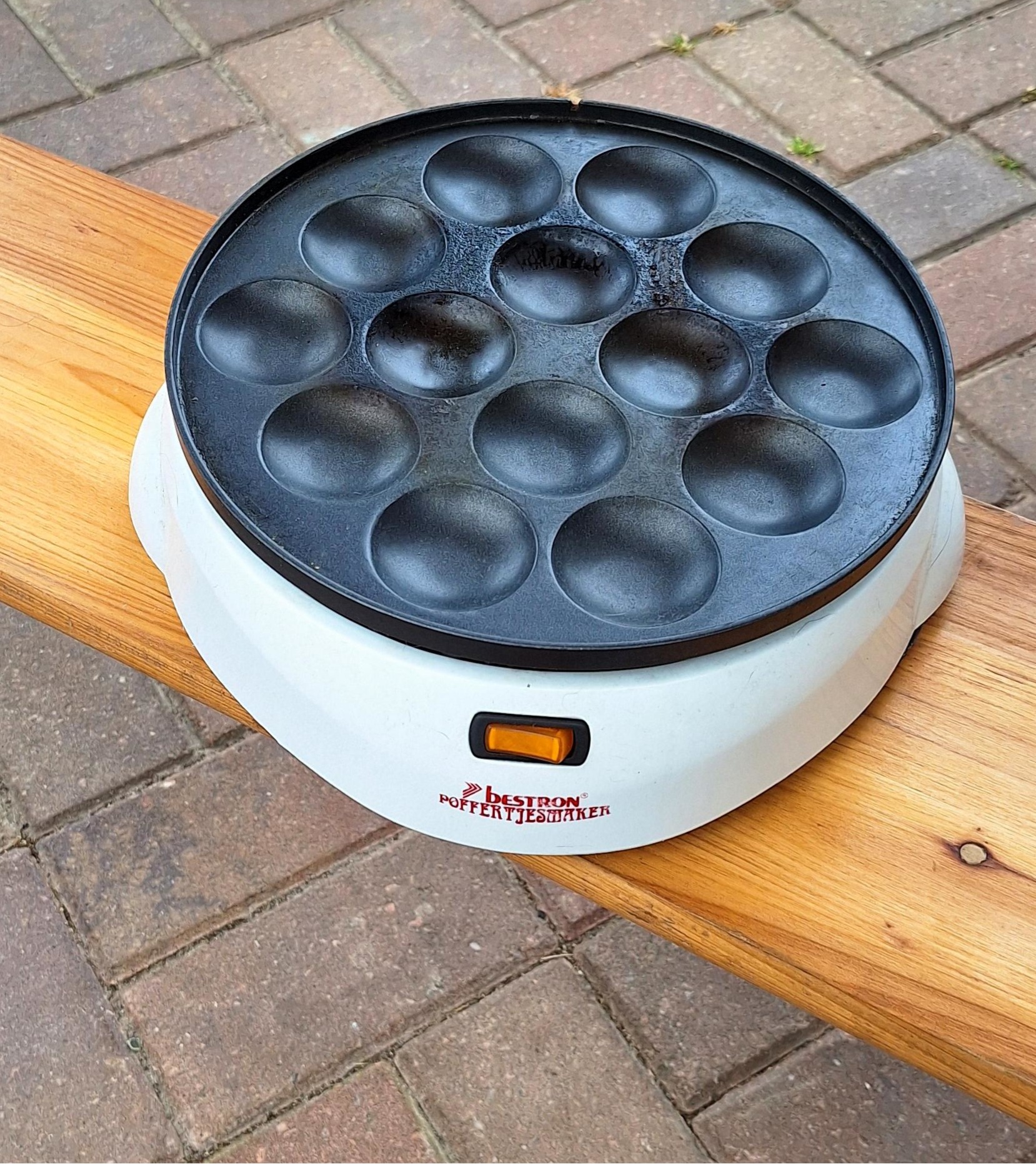 Poffertjespan elektrisch